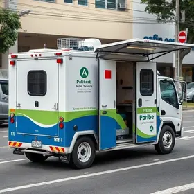 unidade móvel do Poupatempo