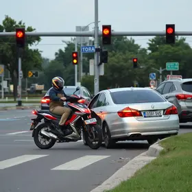 motociclista sem CNH