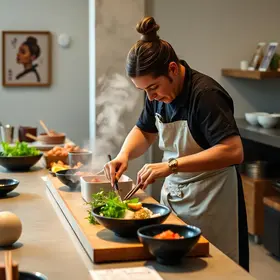 workshop de culinária japonesa