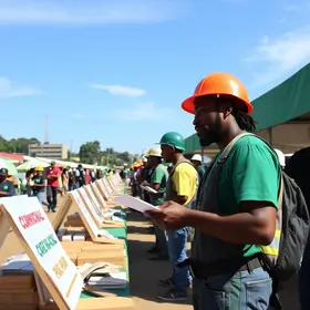 Feira de Empregos em Mirambava