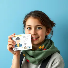Suzano carteiras de identificação autismo
