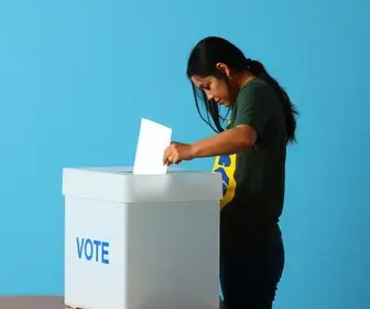eleitor que faltou ao primeiro turno